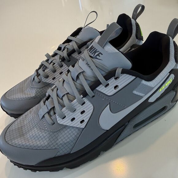 Nike Other - Men Size 10.5 Nike Air Max 90 Drift Shoes Cool Grey Neon Volt Sneaker IO1908-065